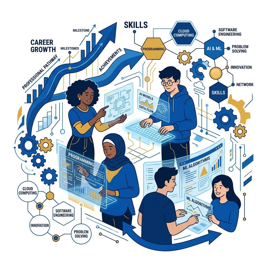 Skill Development Program Illustration